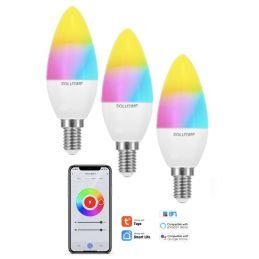 Pack 3 Ampolletas Wifi Multicolor E14 SOLUTIMP Solutimp
